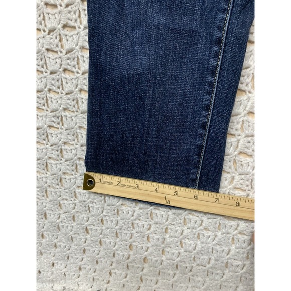 Judy Blue Jeans Women Size 5/27 Blue Denim Straight Fit W28 L30 Stretch - Picture 8 of 11